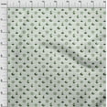 thumbnail image 4 of oneOone Viscose Chiffon Green Fabric Nautical Boat Anchors Sewing Craft Projects Fabric Prints By Yard 42 Inch Wide, 4 of 4