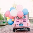 thumbnail image 3 of 36 Inch Giant Latex Balloon Pearlescent Blue (Premium Helium Quality) Pkg/6 by ZiYan, 3 of 4