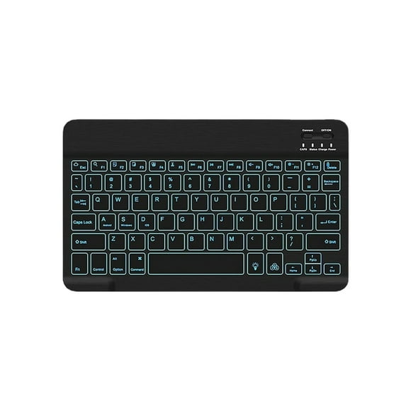 Bluetooth colorful backlit keyboard 10 inches