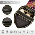thumbnail image 3 of FORMRS Womens Crossbody Sling Bag Travel Daypack Shoulder Chest Backpack, Green Colorful Circles, 3 of 7
