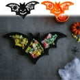 thumbnail image 3 of Halloween Bats Shaped Candy Tray,Food Plate Fruit Serving Tray,Halloween Serving Food Tray Gift for Halloween Snack Cookies Candy Party Supplies, 3 of 9