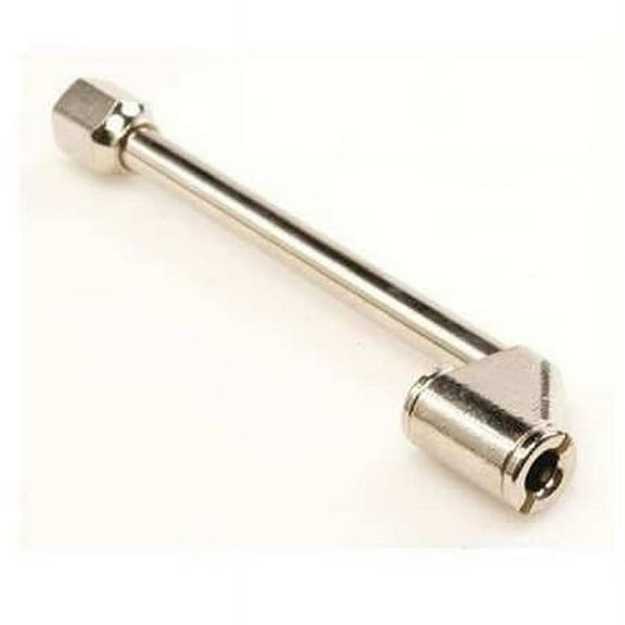 Haltec HALCH-370 6 in. Dual Foot Air Chuck with 180 Chuck