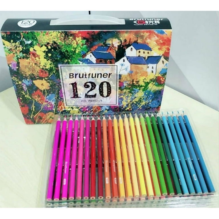 Non-toxic Professional 48PCS Oil Colored Pencils for Adults Students Kids  School