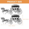 thumbnail image 2 of 2pcs Candy Packaging Boxes Exquisite Cart Shape Wedding Candy Boxes Party Favor Boxes, 2 of 7
