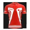 thumbnail image 3 of Bahrain Full Zipper Bike Short Sleeve Cycling Jersey  for Men - Size 3XL, 3 of 4