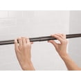 thumbnail image 3 of Moen TR1000OWB 44-72-Inch Adjustable Tension Mounted Straight Shower Curtain Rod, Old World Bronze, 3 of 5