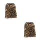 thumbnail image 3 of Greeniant Ropa para mascotas Mantener abrigado y cómodo Estampado de leopardo Ropa para mascotas Elegante Abrigo Traje para Navidad Fiesta Festival S 2piezas Greeniant CBP161687, 3 of 6