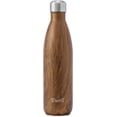 thumbnail image 1 of Botella de Agua Acero Inoxidable S'well, Recipientes con Aislamiento al vacío Triple Capa, Mantienen Bebidas Frías 36 horas y Calientes 18, Libre de BPA, Perfecta Viajar, Madera, 500 ML, 1 of 5