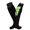 Black, variant on Lian Style Women's 1 Pair Knee-high Athletic Sports Socks 0025 M(Black w/ Pink Stripes)
