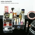 thumbnail image 2 of Clear Makeup Organizer With Drawers, Stackable Cosmetic Storage Display Case for Vanity,Bathroom Counter or Dresser,Countertop Holder for Lipstick,Brushes,Lotions,Eyeshadow,Nail Polish and Jewelry, 2 of 8