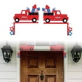 thumbnail image 3 of Patriotic Car and Home Entryway Decorations Set for Fourth of July Celebrations with Flag Design, 3 of 6