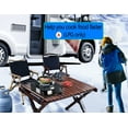 thumbnail image 4 of Single Burner Propane Stove with Propane Adapter Hose 13000 BTU Propane Burner One-piece Panel Design for Outdoor Cooking,Emergency, 4 of 9