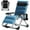 Flax blue, variant on NAIZEA Zero Gravity Chair, Oversize Patio Chair,Lawn Chair Flolding Recliner Lounge Chair