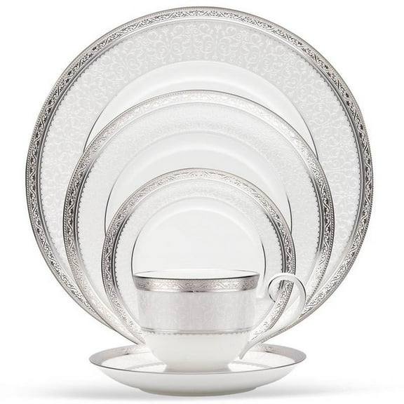 Noritake Odessa Platinum 20Pc China Set