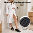thumbnail image 4 of Ecetana Slides Sandals for Women Cloud Slides Pillow House Sandals Non-slip Shower Shoes, 4 of 8