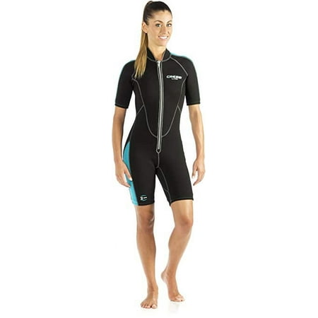 UPC: 0843607038201 | Cressi Lido Women s Premium Neoprene 2 mm Shorty Wetsuit