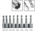 thumbnail image 6 of 6-13Mm Magnetic Nut Driver Socket Electric Drill Bit Socket Adapter 1 4 Hex Shank For Electric Drill Bit Power Wrench Accessory 11Mm Fangkenuo, 6 of 6