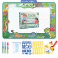 thumbnail image 1 of Reusable Water Drawing Mat 100X80Cm With Pens Educational Doodle Toy For Kids, 1 of 7