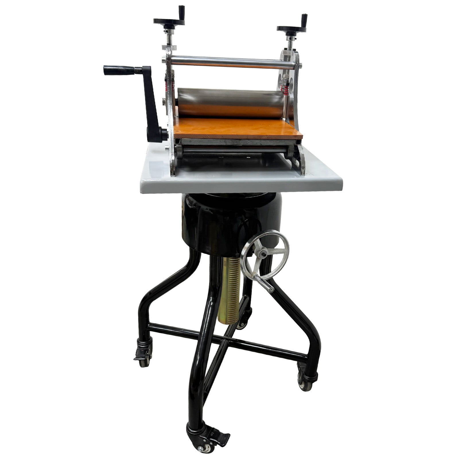 2in1 Sculpture Turntable and Printmaking Machine 360°Rotating Clay Wheel Engraving Machine