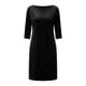 thumbnail image 4 of Karight Women's Velvet Dress Trendy Formal Long Sleeve Loose Casual Swing Mixi Dresses Plus Size for Daily Wear with Pockets, 4 of 5