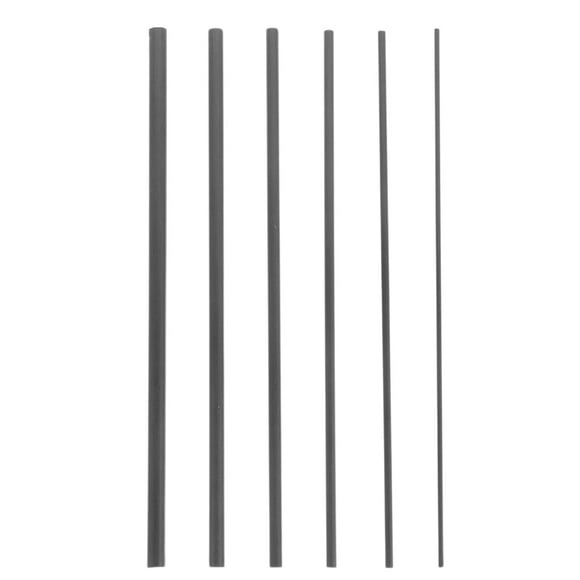 6 uds caña de pescar de fibra de carbono herramienta de reparación de cañas de pescar herramientas de reparación de cañas de pescar reparación de fibra de carbono