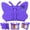 Purple, variant on ELEHOLD Case for iPad 11th（A16) Gen 2025, Butterfly Case with Kickstand Light EVA Full Body Drop Protective Rugged Shockproof Child Kids Case for iPad 11th（A16) Gen 2025,Purple