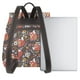 thumbnail image 3 of Disketp Foxes Mochila de Cuero para Mujer, Bolso de Espalda Antirrobo con Estilo para Viaje, Trabajo y Uso Diario, 3 of 4
