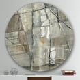 thumbnail image 3 of Designart 'composition Géométrique Gris Argent' Art Mural Géométrique en Métal, 3 of 3