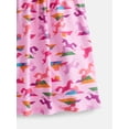 thumbnail image 3 of Wonder Nation Girl’s Play Dress with Short Sleeves, Sizes XS-XXL, 3 of 3