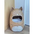 thumbnail image 5 of KOUBOO Unique Home Decor Seagrass Cat Toy Storage Basket, Natural, 5 of 10