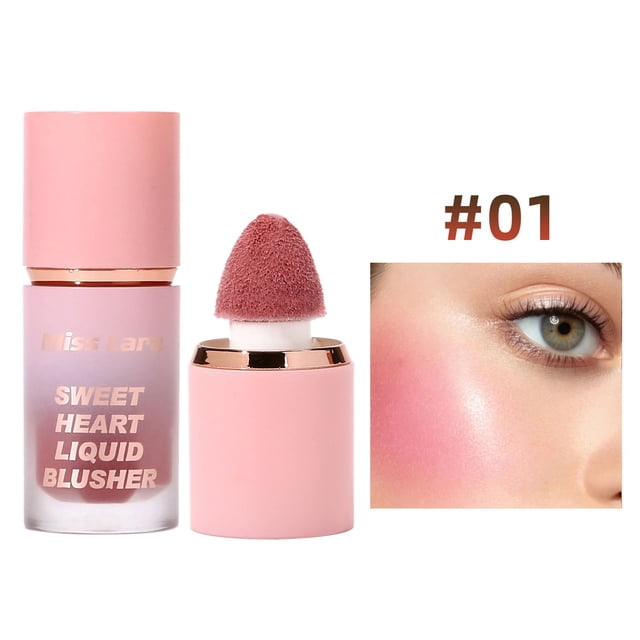 EARKITY Mousse Liquid Blush, Soft Cream Makeup Blush, Blush Matte Cheeks Finish, Blush Stick For Cheek, Mousse Creamy Texture Breathable & Refreshing Cheek Stain, Cheeks Soft Cheek Tint