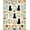 Black, Pattern 1, variant on ODIKA 4'x6' Machine Washable Non-Slip Area Rug, Sunny Garden Adventure With Trees and Critters High Traffic Rug, Green, 282255