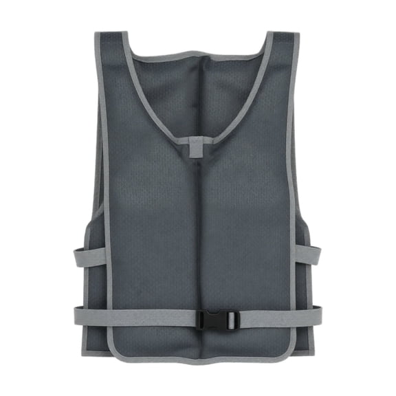 Portable Foldable Buoyancy Vest with Double Buckle Safety Straps, 1 Piece Inflatable Style Swim Life Jacket for Boating and Kayaking 20X12 Inch