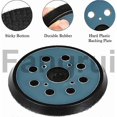 thumbnail image 5 of 2 Pieces 125mm Replacement Orbital Sanding Pad 8 Hole Hook And Loop Sanding Pad Blue, 5 of 5