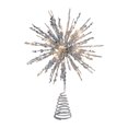 thumbnail image 3 of Adorno Para La Parte Del árbol De Navidad, Diseño Decorativo Para Festivales, Con Estrellas Brillantes Y Plateado, 3 of 8