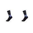 thumbnail image 4 of Soidarity 1 par de calcetines de ciclismo para mujer, transpirables, para exteriores, reflectantes, de seguridad, para montar, carreras, Negro 2piezas, 4 of 6
