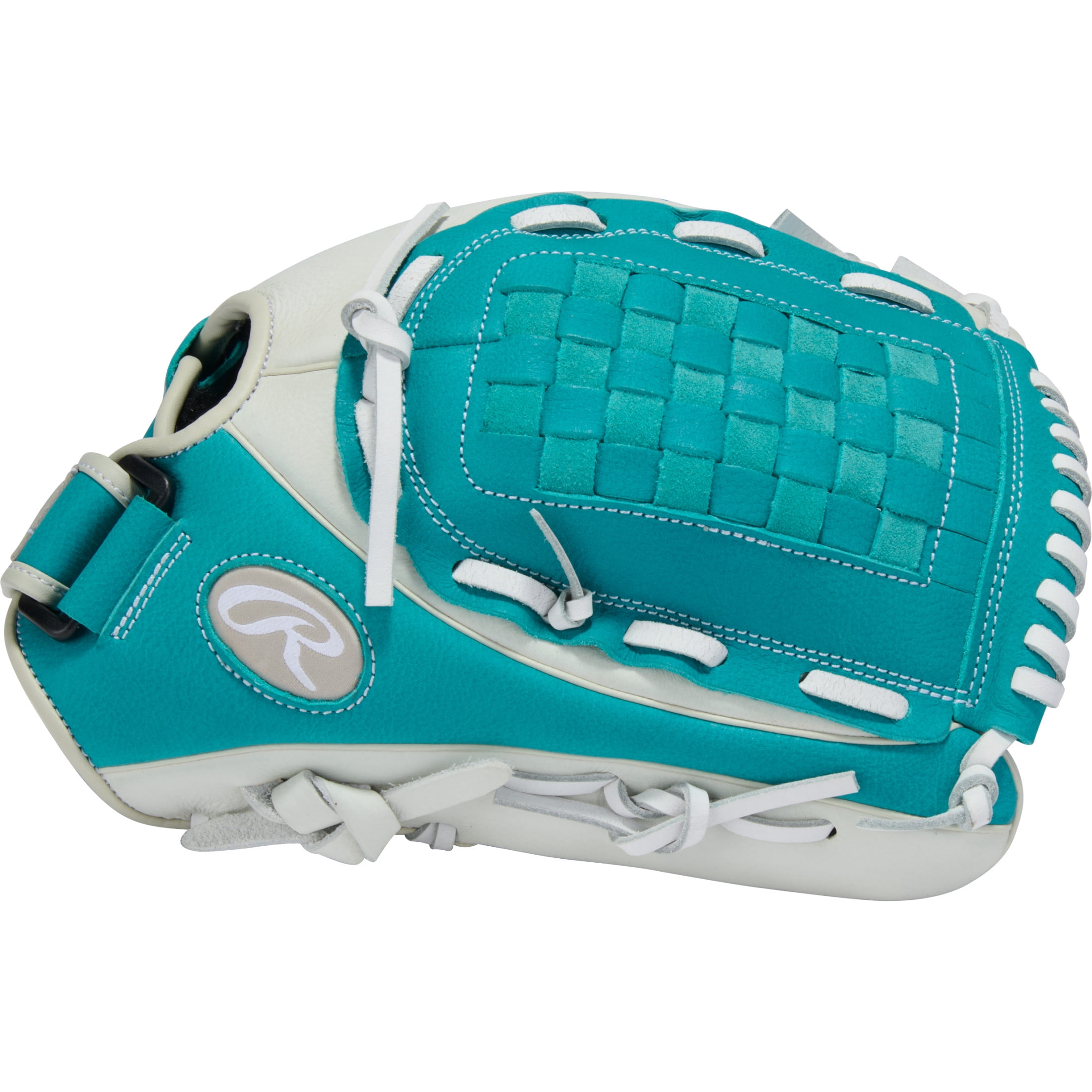 Rawlings Shut Out Youth Softball First Base Mitt | 12.5-Inch | Basket Web | LHT
