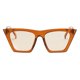 thumbnail image 2 of Nuevas de Sol Clásica Mujer con Espejo, , para Exteriores, UV400 naranja Macarena Gafas de sol ojo de gato para mujer, 2 of 8