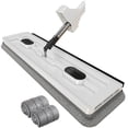 thumbnail image 1 of Mop and Bucket Set, Large Flat Floor Mop and Bucket, 2 Washable Microfiber Pads Included, 360 Rotation Wet and Dry Use, Home Floor Cleaning System for, 1 of 5