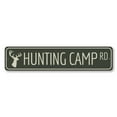 thumbnail image 2 of Hunting Camp Road Novelty Decor, Metal Wall Sign - 4x18 Inches, 2 of 4
