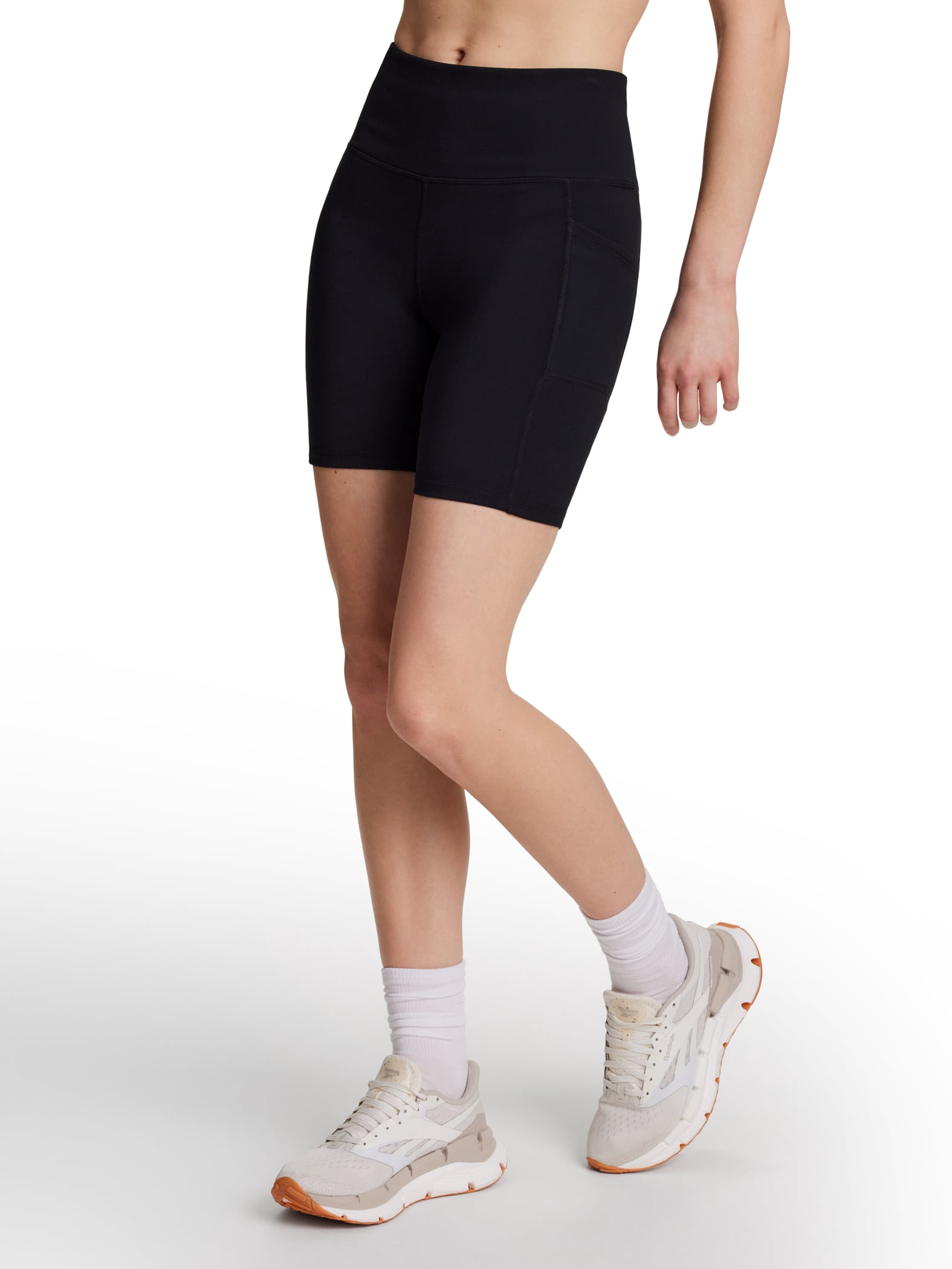 Reebok Women's Everyday High Rise Bike Short, 7" Inseam, Sizes XS-XXXL