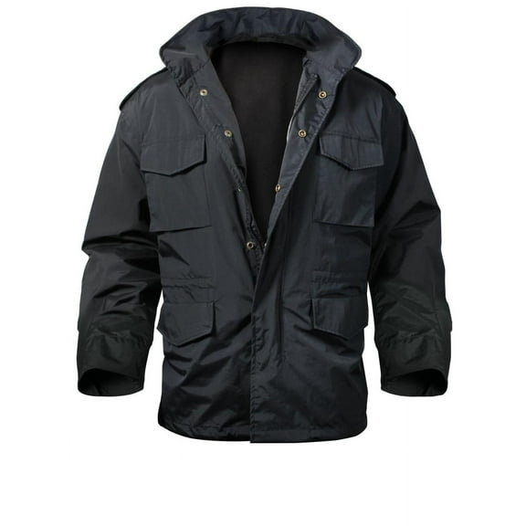 Rothco Black Nylon M-65 Storm Jacket