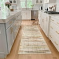 thumbnail image 3 of Washable Runner Rugs 2x6 for Living Room Soft Modern Abstract Low Pile Floor Carpet for Kitchen Hallway, Non-Shedding(Colorful), 3 of 7