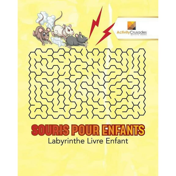 Souris Pour Enfants: Labyrinthe Livre Enfant, (Paperback)