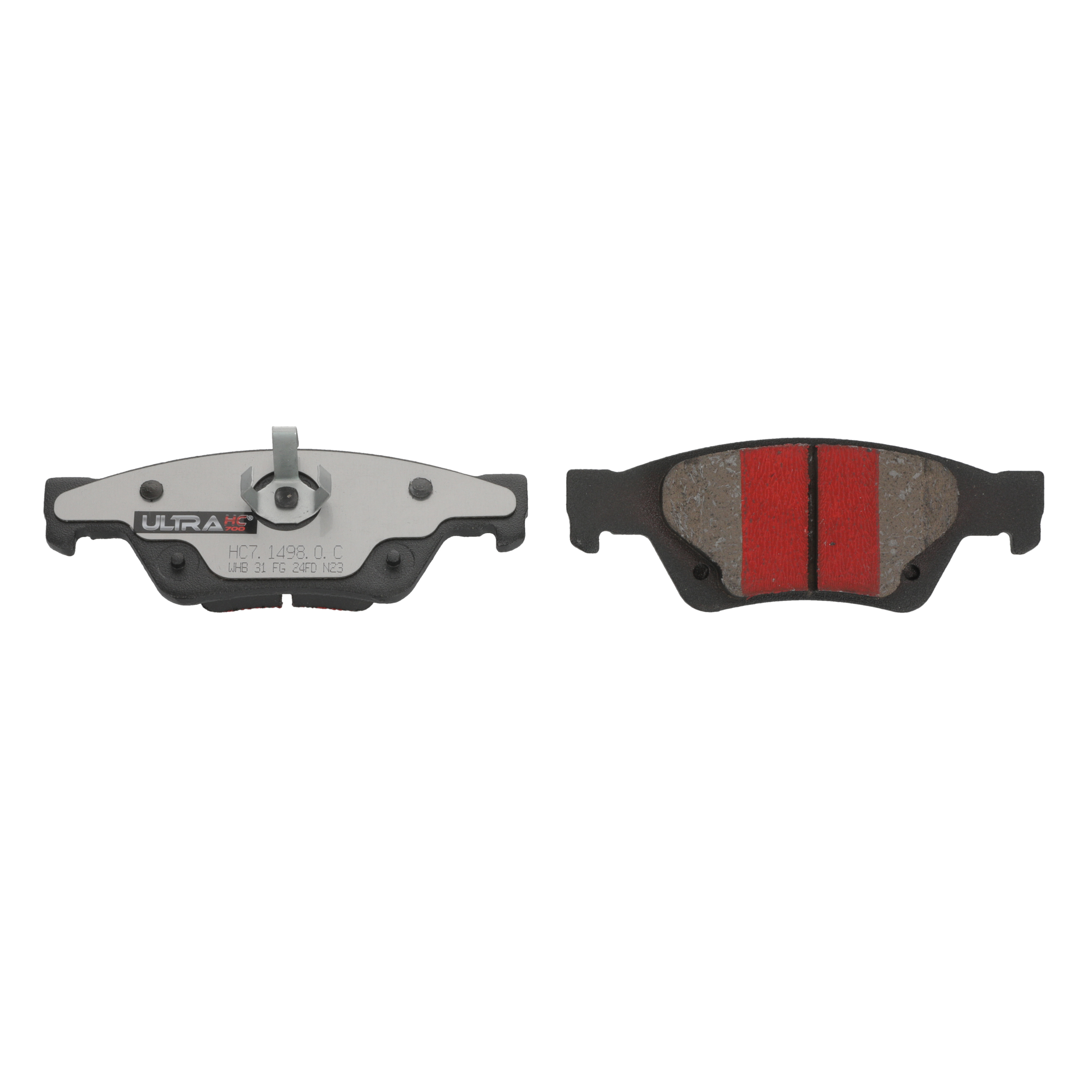 UltraHC 700 Brake Pad Set, Rear HC7.1498.0.C, Jeep Grand Cherokee 2021-2011
