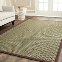 SAFAVIEH Natural Fiber Aspen Striped Sisal Area Rug, Blue/Purple, 6' x 9'