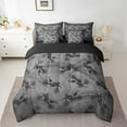 thumbnail image 2 of Feelyou Child Modern Motorcycle Bedding Comforter Set 7pcs, Extreme Speed Sports King Bedding Sets, Dirt Bike Lover Reversible Bed Sheets, Breathable Home Decor, 2 of 8