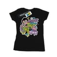 thumbnail image 1 of DC Comics T-Shirt en Coton pour Femmes Adolescentes Titans Go Knock, 1 of 3