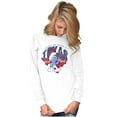 thumbnail image 4 of The Smurfs Are Bigger in Texas State Long Sleeve TShirt Men Women Brisco Brands S, 4 of 5