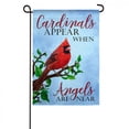 thumbnail image 2 of Cardinals Appear When Angels Are Near Garden Flag 2 Sided, 2 of 2